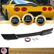 For 97-04 Corvette C5 & ZR1 Extended Style CARBON LOOK Rear Trunk Wing Spoiler picture