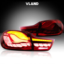 For 14-20 BMW F32 F33 F36 F82 F83 Full LED Tail Lights RED Lens BMW M4 GTS A Set picture