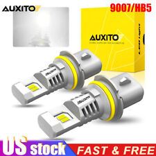 AUXITO 9007 HB5 LED Headlight Super Bright Bulbs Kit HIGH/LOW Beam 6500K White picture