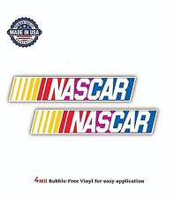NASCAR CAR RACING INDY VINYL DECAL STICKER CAR BUMPER 4MIL BUBBLE FREE US MADE picture