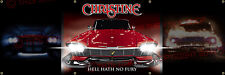 6ft x 2ft  CHRISTINE 1958 Plymouth Fury Garage Banner  Horror classic  picture