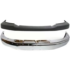 Bumper Kit For 03-21 GMC Savana 3500 Savana 2500 Front Chrome with Bumper Cover picture