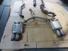 ARMYTRIX STAINLESS AUDI A4 CAT BACK VALVETRONIC QUAD TIP EXHAUST SYSTEM picture