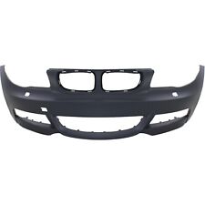 Bumper Cover For 2008-2013 BMW 128i With M Package Headlight Washer Holes Front picture