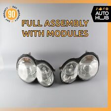 03-08 Mercedes R230 SL500 Right and Left Side Headlight Lamp Bi-Xenon Set OEM picture