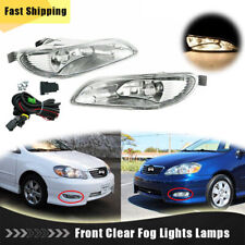 Fit 2005-2008 Toyota Corolla 2002-2004 Camry Clear Lens Fog Light Lamp W/ Wiring picture