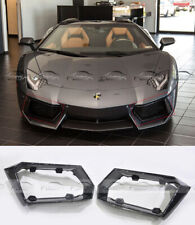 For Lamborghini Aventador LP700-4 Carbon Fiber Front Bumper Air Intake Vent Fit picture