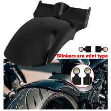 Rear Short Fender Turn Signal Kit Fit For Harley Fat Boy Breakout FXBR FXDR 18+ picture