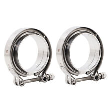 2.5 Inch V Band Clamp With Flange Male Female Stainless Steel Joins 2.5
