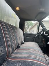 Universal Saddleblanket Seat Cover for Truck bench Seats Gray/Black Made In USA picture