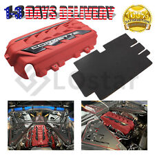 Matte Edge Red Engine Cover 12699318 For 2020-2023 Chevrolet C8 Corvette 6.2L picture