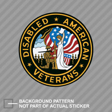 DAV American Disabled Veterans Seal Sticker Decal army air force marines picture