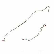 For Mercury Cougar 1971-1973 Rear Axle Brake Lines 2 Piece Rear-ZRA7102SS-CPP picture