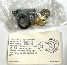 Vintage Ignition Switch Assembly PK 833 USA Made NOS picture
