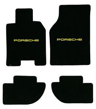 Lloyd Mats LICENSED PORSCHE® 4pc Floor Mat Set 1986 to 1991 Porsche 944 Yellow picture