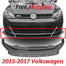 Fits 2015-17 Volkswagen GTI New Replacement Front Spoiler VW1093126 5GM8059049B9 picture