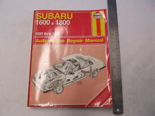 1980-1989 Haynes Automotive Repair Manual Subaru 1600 & 1800 681 picture