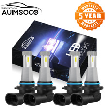 For Chevy Corvette 1997-2004 9005 9006 LED Headlight High Low Beam Bulbs White picture