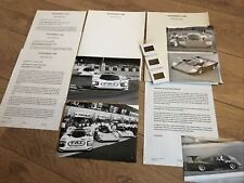 Porsche 962 Dauer Le Mans Test Introduction Press Kit Information brochure 1994 picture