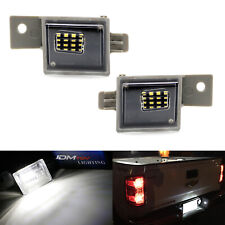 OE-Fit Full LED License Plate Lights Kit For Silverado GMC Sierra 1500 2500 3500 picture