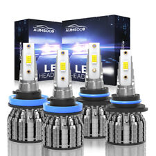 Combo For Jeep Grand Cherokee 2014-2018 6500K LED Headlight High Low Beam Bulbs picture