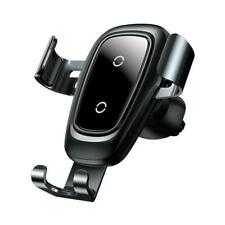 Qi Wireless Car Charger Mount Baseus Gravity Air Vent Phone Holder Universal picture