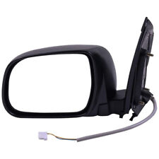 Black Power Manual Fold Mirror Driver Left Side For 2004-10 Toyota Sienna Mirror picture
