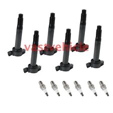 6PCS Ignition Coil and Spark Plug For 2005-2018 19 Toyota Avalon 3.5L picture