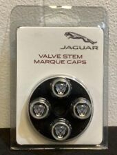 SET OF 4x Genuine OEM Jaguar Growler Alloy Valve Stem Marque Caps C2D60778 picture