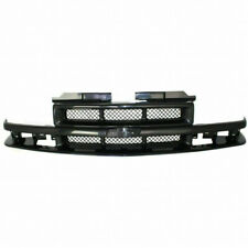 For Chevy S10 1999-2004 Grille | Matte Black | w/ Mesh & Molding picture