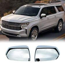 For 2021 & Up Chevy Tahoe Suburban / GMC Yukon XL Chrome Mirror Covers Overlay picture