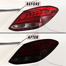 FOR 15-21 Mercedes C Class Sedan Tail Light SMOKE Precut Vinyl Tint Overlays picture