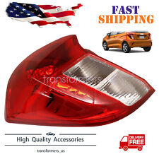 For 2019-2022 Chevy Spark [Halogen Type] Red Clear Tail Light Driver Left Side picture