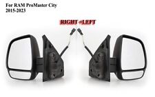 Pair Right and Left Side Door Side Mirror Manual  For RAM Promaster City 15-23 picture