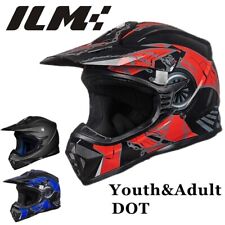 ILM Adult &Youth ATV Motocross Dirt Bike MTB Motorcycle Downhill Helmet Off-Road picture