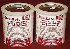 Red Kote 2 Qts Coat Gas Oil Diesel Fuel Tank Sealer Liner Patch Hit Miss Engine picture