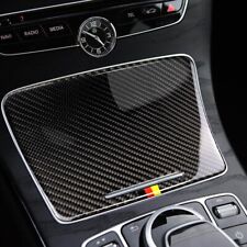 For M-Benz C GLC Class Carbon Fiber M-Colour Car Interior Cup Holder Cover Trim picture