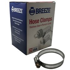 Box of 100 #28 Stainless Steel 1 5/16 to 2 1/4 Worm Gear Hose Clamp 1/2 Band USA picture