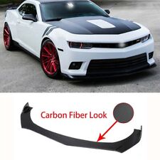 For Chevrolet Camaro SS Carbon Fiber Front Bumper Lip Spoiler Splitter Body Kits picture
