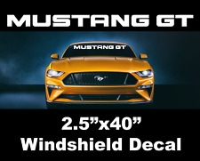 Ford Mustang Sport GT USDM windshield logo text car vinyl decal sticker NEW  348 picture