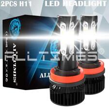 4-Side H11 LED Headlight Super Bright Bulbs Kit 330000LM HIGH/LOW Beam 6000K US picture