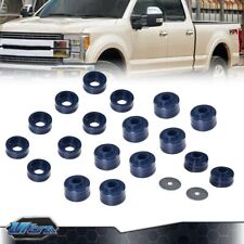 Blue Body Cab Mounts Bushings Kit Fit For Ford F250/350 Super Duty 99-17 2WD 4WD picture