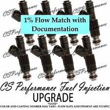 1% Flow Match Bosch III UPGRADE Fuel Injectors for 03-05 Jaguar S-Type 4.2L V8 picture