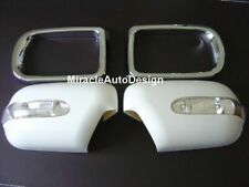 Two Unpaint Mirror Covers + LED Turn Signals For BMW E39 5-Series, E38 7-Series picture