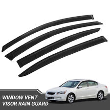 For Honda Accord 2008-2012 JDM Side Window Vent Visor Sun Rain Guard Deflector picture