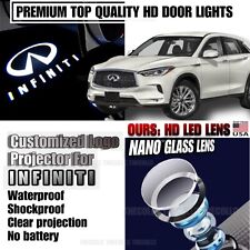 4Pcs Car Door Light Courtesy Ghost Shadow Projector LED Puddle Lamp For INFINITI picture