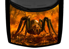 Black Widow Giant Orange Spider Forest Truck Hood Wrap Vinyl Car Graphic Decal picture