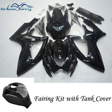 Glossy Black ABS Tank Cover / Fairings Kit For Suzuki GSXR600 GSXR750 2006-2007 picture