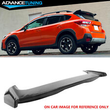Fits 17-23 Crosstrek Impreza Hatchback IKON ABS Roof Spoiler Carbon Fiber Print picture