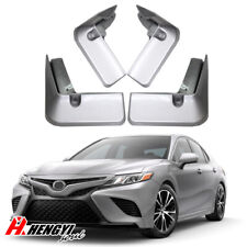 For 2018-23 Toyota Camry SE XSE Silver Painted Front Rear Splash Guard Mud Flap picture